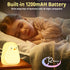 7 3 LOVERUIS Baby Night Lights Pudgy Penguins Colors Night Light for Baby Nursery Hours Timer Cute Night Light Gift Kid