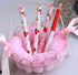 YYaaloa 12pcs Cute Strawberry Pens, Black Gel Ink Retractable 0.5mm Gel Pens, Fun Gifts for Kids Girls Boys