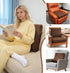 CRAURU 2-in-1 Recliner Cushions for Elderly Egg Crate Foam Seat Cushion and Ergonomic Back Support Pillow Non-Slip