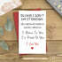 QLIYLIN 5x7 Inch Funny Romantic Love Card for Him Her - Sweet Encouragement Appreciation Card for Boyfriend