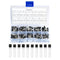 Eowpower 250 Pieces NPN PNP Power Transistors Assortment Kit, 10 Values - BC327, BC337, BC517, BC547, BC548, BC549,
