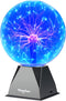 Theefun Blue Plasma Ball: 8 Inch Huge Plasma Globe Birthday Gifts Touch
