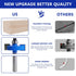4Pcs 1/4" 6 Set, 1/16", 1/8", 3/16", 1/4", 5/16", 3/8" 1/2" 1/4" MNA Rabbet Router Bits Shank with Bearings Bearings