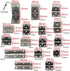 Zernnis (8 40x40x40mm Pieces) Angle Connector Corner Brackets Stainless Steel L Shape Brace Brackets for Wood Shelving