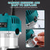 Rankomu Trimmer 12 Electric Wood Router Tool, Lightweight Handheld Router for DIY Projects | Includes Pcs Router Bits