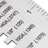 2 Pcs Stainless Steel Metal Sheets, Welding Thickness Gauge & Round Dual-Sided Metal Sheet Guage