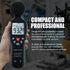 Decibel Meter Sound Level Meter with CD Software, Audio Noise Measuring Range 30 – 130 dB