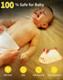 30-Min Big Face Rabbit Silicone Night Light, Squishy Bunny Lamp with Touch Control, Timer, Rechargeable Kids Night