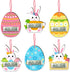 Easter Money Holder Cards Set of 6 Easter Eggs Bunnies Money Holder
