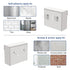 9.4x7.8x3.5 inches Sanitary Napkin Receptacle with Hygiene Disposal Bags and Trash Bag, Stainless Steel Wall Mounted