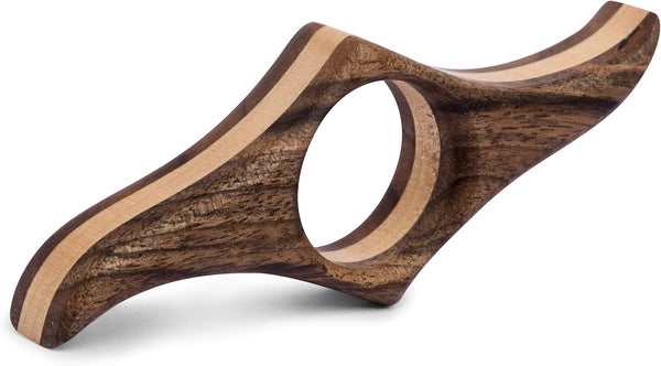 TILISMA Wooden Book Page Holder - Handmade Walnut Thumb Book Accessories for Reading in Bed