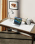 55" 17") Extra Large Desk pad, Leather Desk Pad Protector,Office Desk Mat,Mouse Pad, Non-Slip Desk Blotter, Laptop Desk