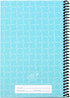 The Superior Register's Premium Check Book Register & Debit Card Ledger Notebook - Standard Edition, Blue
