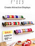 12 (3PK PEGGY Pegboard Accessory Hook and Dowel Organizer Storage for Tape, Steel Wire Spools, Ribbon, Crafts, Hobby