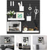 VUSIGN Pegboard Combination Wall Organizer Kit, 4 Pieces with 17 Accessories for Home, Office