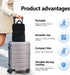 Comfortable Foldable Travel Seat Cushion for Airplane & Office