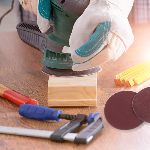 120 Pieces Sanding Discs Pad Hook and Loop Sandpaper Disc for Drill Grinder Rotary Tools, 12 Different Grits