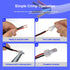 200pcs AWG Wire Connector Terminal 22-16 16-14 12-10 Closed End Crimp