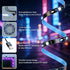 MORIACC 13.1ft 32-65 Inch LED Lights for TV, Behind TV Backlight for TV, Music Sync Strip Lights with APP and Remote