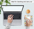 Small Mouse Pad, Mini 6 x 8 Inch with Non-Slip Rubber Base for Home Office & Travel (Pretty Flowers)