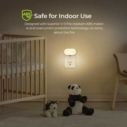 (120 Dimmable 1-120lm (4 Pack) AUVON Night Light Plug in with Motion Sensor Lumens), Smart LED Night Lights