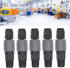 5 Set Self Locking Pneumatic Quick Connector, C Type Air Compressor Hose Coupler Plug Socket