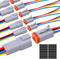 6Pack 4-Pin Waterproof DT Connector Male and Female with 16AWG 105? 600V Wires and Heat Shrink Tubes for Automotive