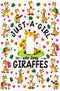HTSAHKV Just a Girl Who Loves Giraffes Wall Plate Light Switch Cover Single