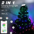 1-Pack 19FT DIBMS LED Camping String Light w/App Control, Rechargeable Multi-Color Waterproof Hanging Light for Outdoor