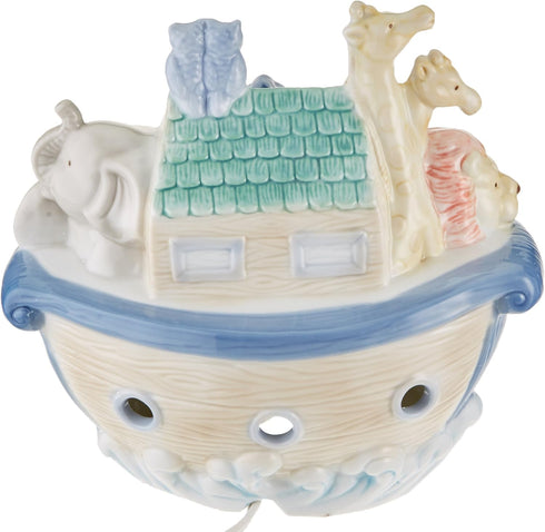 5654 6-1/4-Inch Cosmos Ceramic Noah's Ark Night Light