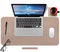 Boutilon Leather Mouse Pad - Extended Non-Slip Desk Pad for Keyboard and Mouse, 24"x14" (S-Champagne)