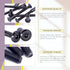 Swpeet 25Pcs M6x55mm Carbon Steel Black Hex Drive Socket Cap Bolts Assortment Kit with 1 Allen Wrench