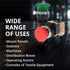 Emergency Push Button Switch, Green&Red Mushroom Head, for Home or Industrial Equipment (2 Pack)