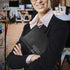ZOOPIP Fireproof Money Bag with Lock, 11.2"x7.6" Fireproof Cash Bag with Zipper Closure for A5 Size Document (Black)