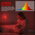 670nm Dimmable 0.5W(2 Pack) Klarlight Red LED Night Light for Sleep, Warm White Nightlight for Kid, Dusk to Dawn
