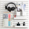 Pegboard Combination Kit, Wall Mounted Storage Set with 4 Pegboards & 14 Accessories, White Peg Boards Organizer