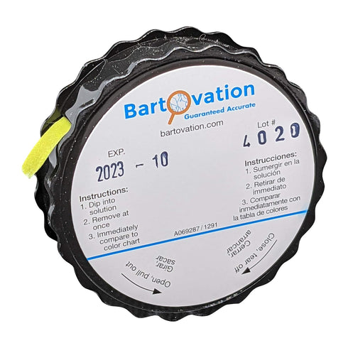 Bartovation pH Test Paper for Kombucha Brewing, 16 Foot Roll with Dispenser, 0.5 to 5.5 pH