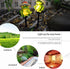Solar Outdoor Lights Mushroom Frog Garden Lights Funny Decorative Lights for Yard, Pathways, Landscape Lighting Solar