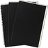 DSTELIN 9 inch x 6 inch, 100GSM, Blank Spiral Notebook, 3-Pack, Soft Cover, 160 Pages / 80 Sheets