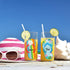 Flip Flop Sticky Notes: Luau Party Favors, Hawaiian Fun Note Pads, Summer Themed, Colorful Flip Flop Notepads for Kids