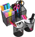 Magnetic Pencil Holder, Metal Strong Magnet Pen Cup for Whiteboard, Refrigerator, Locker Accessories, Classroom Supplies
