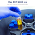 Membrane Solutions 50mL Conical Centrifuge Tubes, 25 Pack Sterile Plastic Test Tubes with Screw Caps, Non-Pyrogenic