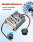 UTKFHT M18 18V Upgrade Power Wheel Adapter Kit Compatible with Milwaukee Battery with Voltage Regulator Fuse and Wire