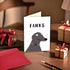 FSSDAS Funny Dog Thank You Card for Men Women, Cute Thank You Gifts Cards for Teacher Boss with Envelope, Sweet