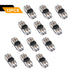 Low Voltage Wire Connectors, TYUMEN 12pcs 2 Pin 2 Way Universal Compact Wire I Shape Terminals, No Wire-Stripping Required, Toolless Wire Connectors, Quick Splice Wire Wiring Connector for AWG 20-24