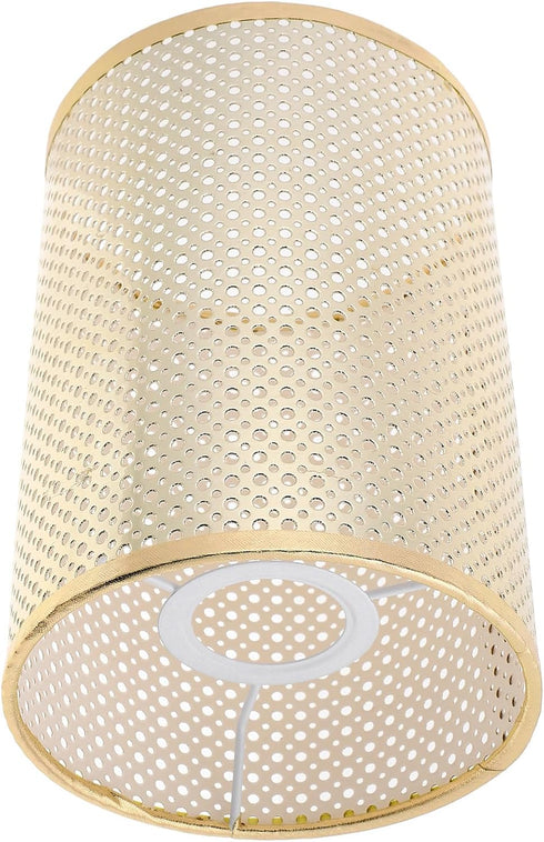 Uonlytech Rattan Lamp Shade E27/e14 Barrel Lampshade Lamp Cover Woven Lamp Shade