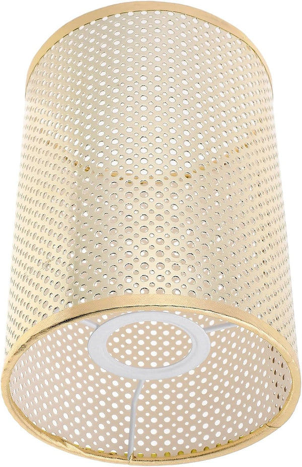 Uonlytech Rattan Lamp Shade E27/e14 Barrel Lampshade Lamp Cover Woven Lamp Shade