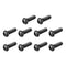 uxcell M6x20mm Button Head Hex Socket Cap Screw Bolt, Black, 50pcs