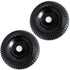 2PCs Wood Carving Disc Grinder Wheel - 4 Inch Angle Grinder Woodworking Grinding Tool