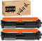 v4ink Replacement Toner Cartridge for HP 17A CF217A for HP Pro MFP M130nw M130fn M130fw M102 M130 M130a M102a M102w